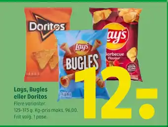 Coop 365 Lays, Bugles eller Doritos tilbud