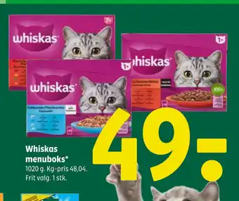 Whiskas menuboks