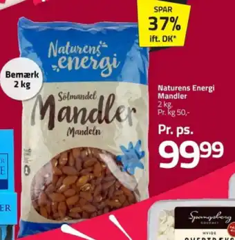 Fleggaard Naturens Energi Mandler tilbud