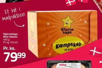 Fleggaard Stjernehaps Mini Salami tilbud