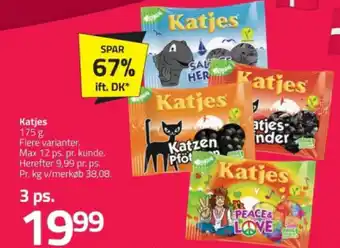 Fleggaard Katjes tilbud