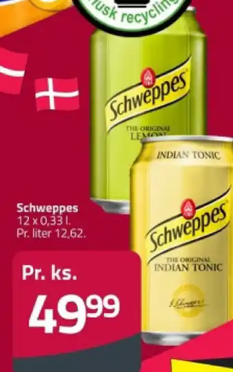 Fleggaard Schweppes tilbud