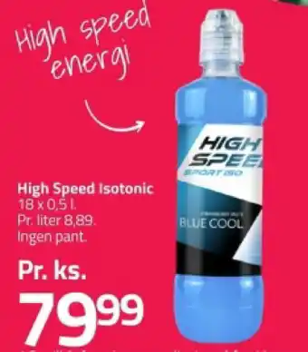 High Speed Isotonic