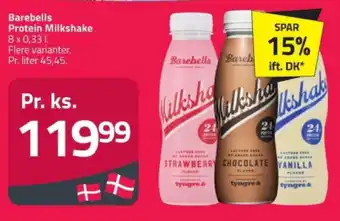 Fleggaard Barebells Protein Milkshake tilbud