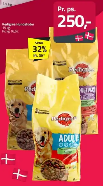 Fleggaard Pedigree Hundefoder tilbud