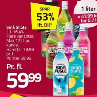 Fleggaard Små Shots tilbud