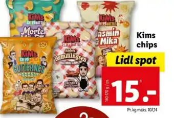 Lidl Kims chips tilbud