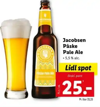 Lidl Jacobsen Påske Pale Ale tilbud