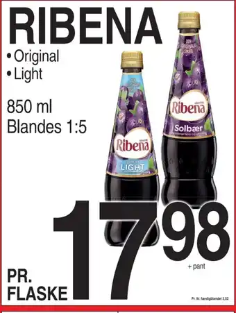 ABC Lavpris RIBENA tilbud