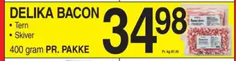 ABC Lavpris DELIKA BACON tilbud