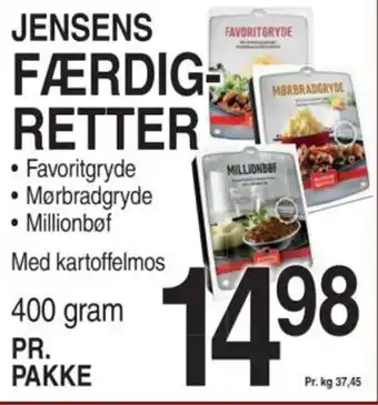 ABC Lavpris JENSENS FÆRDIG RETTER tilbud