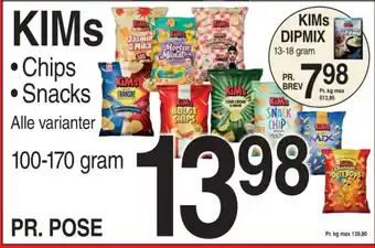 ABC Lavpris KIMS Chip, Snacks tilbud