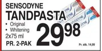 ABC Lavpris SENSODYNE TANDPASTA tilbud