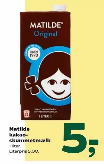Coop 365 Matilde kakaoskummetmælk tilbud