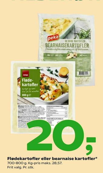 Coop 365 Flødekartofler eller bearnaise kartofler tilbud