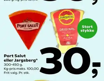 Coop 365 Port Salut eller Jargsberg tilbud