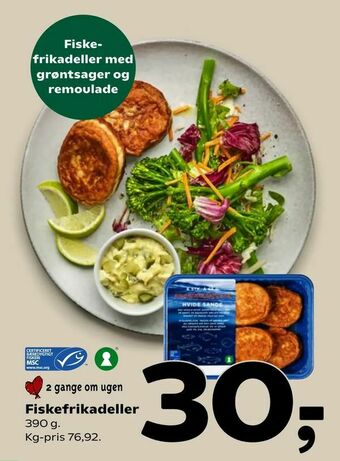 Coop 365 Fiskefrikadeller tilbud