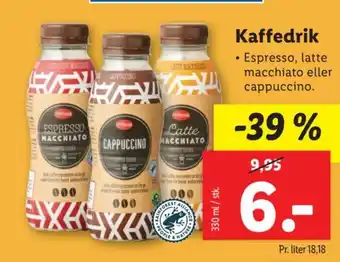 Lidl Kaffedrik tilbud