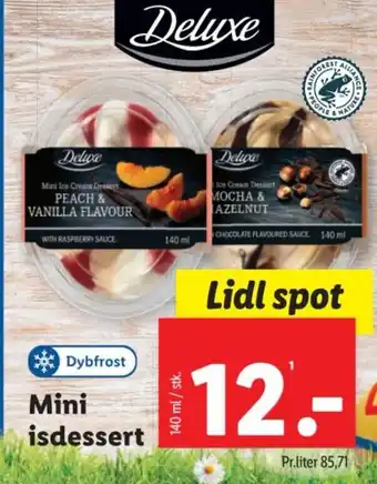 Lidl Mini isdessert tilbud
