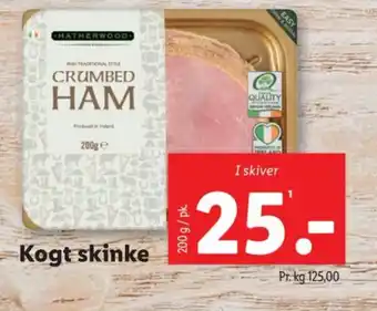 Lidl Kogt skinke tilbud