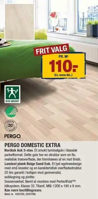 Pergo Domestic Extra