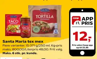 Kvickly Santa Maria tex mex tilbud