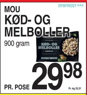 ABC Lavpris KØD- OG MELBOLLER tilbud