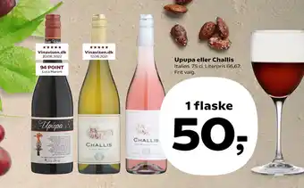 Kvickly Upupa eller Challis tilbud