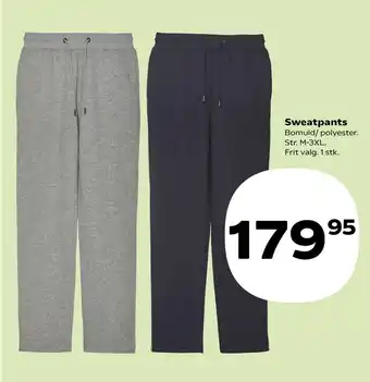 Kvickly Sweatpants tilbud