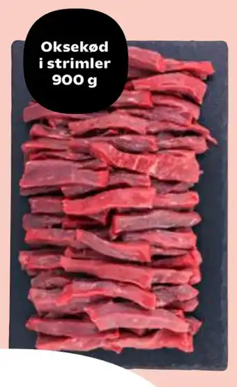 SuperBrugsen Oksekød i strimler 900 g tilbud