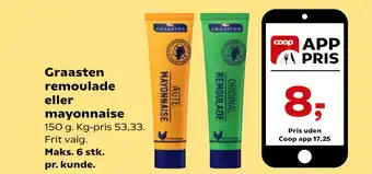 SuperBrugsen Graasten remoulade eller mayonnaise tilbud