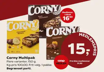 SuperBrugsen Corny Multipak tilbud