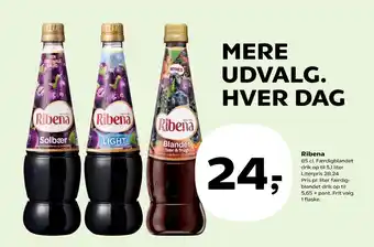 SuperBrugsen Ribena tilbud