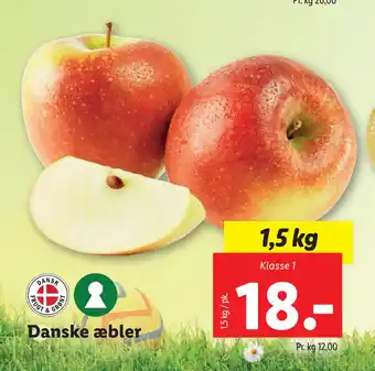Lidl Danske æbler tilbud