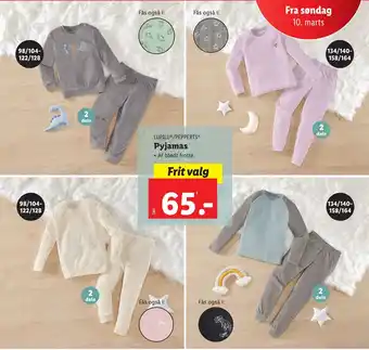 Lidl Pyjamas tilbud