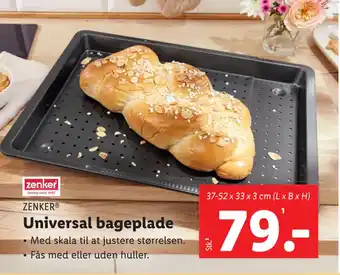 Lidl Universal bageplade tilbud