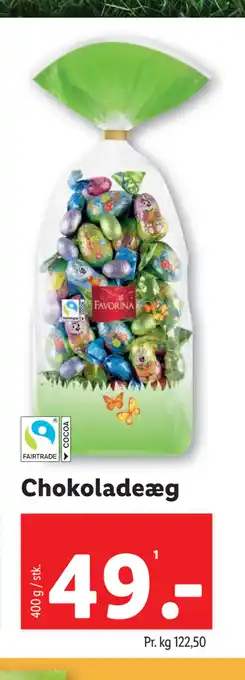 Lidl Chokoladeæg tilbud