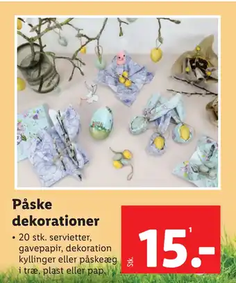 Påske dekorationer