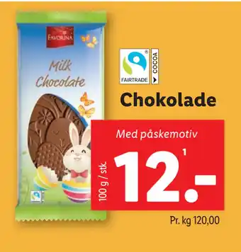 Lidl Chokolade tilbud