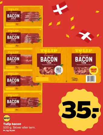 Netto Tulip bacon tilbud