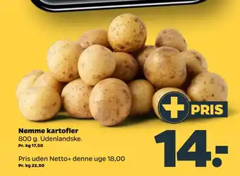 Netto Nemme kartofler tilbud