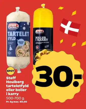 Netto Steff Houlberg tarteletfyld eller boller i karry tilbud