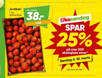 Bilka Jordbær tilbud