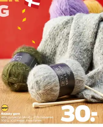 Netto Beauty garn tilbud
