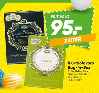 Bilka Il Capolavoro Bag-in-Box tilbud