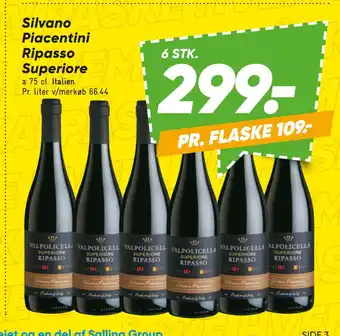 Bilka Silvano Piacentini Ripasso Superiore tilbud