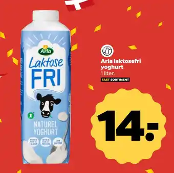 Netto Arla laktosefri yoghurt tilbud