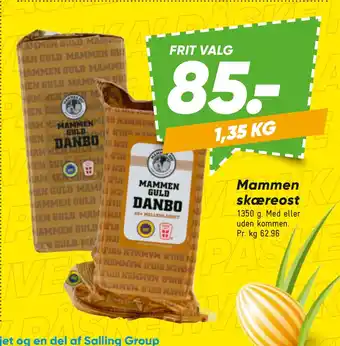 Bilka Mammen skæreost tilbud