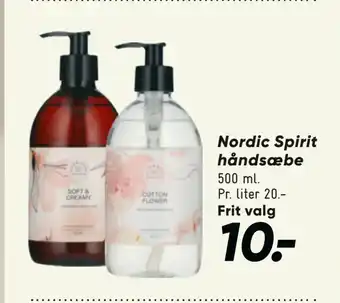 Bilka Nordic Spirit håndsæbe tilbud