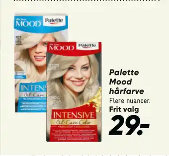 Bilka Palette Mood hårfarve tilbud